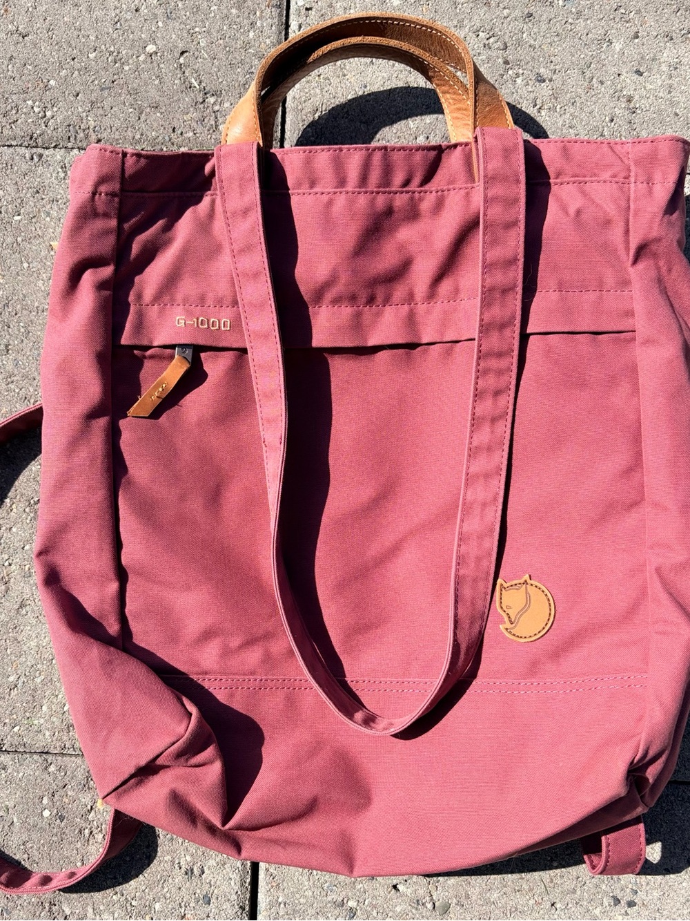 Fjallraven G-1000 Totepack - Dusty Rose